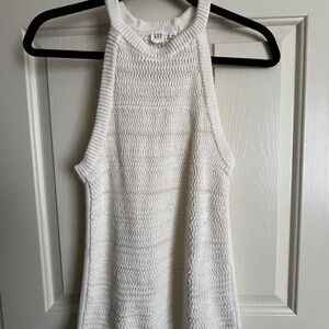 Knit high neck top